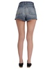 Saint Laurent Raw-Edge Denim Shorts