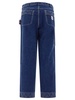 Bode Knolly Brook Contrast Stitched Mid Rise Jeans