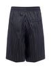 Neil Barrett Pinstriped Bermuda Shorts