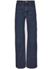 Sportmax Logo Patch Straight Leg Jeans