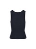 Loewe Logo Embroidered Ribbed Tank Top