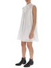 Miu Miu Smocked Panel Sleeveless Dress