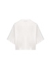 Miu Miu Logo-Detailed Cropped T-Shirt