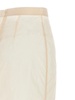 Maison Margiela High Waisted Semi Sheer Midi Skirt