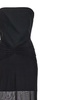 David Koma Ruched Waistline Strapless Gown