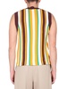 Wales Bonner Scale Striped Crewneck Knitted Vest