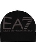 Ea7 Emporio Armani Logo Intarsia-Knit Beanie