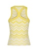 Missoni Zig-Zag Pattern V-Neck Knitted Vest