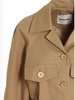 Low Classic Belted Buttoned Jacket