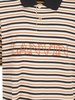 Lanvin Logo Embroidered Striped Polo Shirt