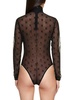 Fendi FF Karligraphy High-Neck Bodysuit