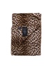 Saint Laurent Leopard Patterned Fringed Edge Scarf