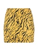 Reina Olga Tiger Print Gathered Skirt