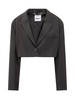 Ambush Single-Breasted Cropped Blazer