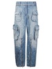 Acne Studios Distressed Cargo Jeans