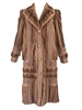 Fendi Single Breasted Panelled Long Coat