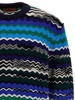 Missoni Zig-Zag Woven Crewneck Knitted Jumper