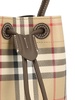 BURBERRY Chic Mini Drawstring Bucket Handbag