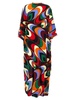 PUCCI Pattern-Printed Open-Back Maxi Dress