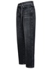 Acne Studios Embossed Label Mid-Waist Jeans