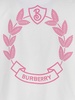 Burberry Logo Printed Crewneck Cropped T-Shirt