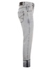 Brunello Cucinelli Soft Denim Straight Trousers With Shiny Details