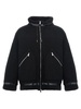 Sacai Zip-Up Drawstring Long-Sleeved Jacket