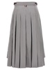 Thom Browne Pleated Midi Skirt