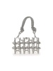 Cult Gaia Bess Rhinestone Embellished Rope Tote Bag