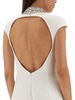 Max Mara Cut-Out Short-Sleeved Maxi Dress