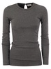 Brunello Cucinelli Ribbed Stretch Cotton Jersey T Shirt With Jewellery