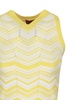 Missoni Zig-Zag Pattern V-Neck Knitted Vest