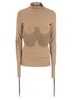 Sportmax Wien Long Fringed Jumper