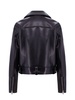 Stand Studio Belted Faux-Leather Jacket