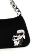 Karl Lagerfeld Ikonik 2.0 Zip-Up Shoulder Bag