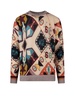 Etro Abstract Printed Crewneck Knitted Jumper