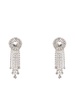 Alessandra Rich Embellished Dangle Clip-On Earrings