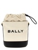 Bally Bar Mini 8 Hours Logo Printed Bucket Bag