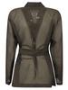 Fabiana Filippi Tie-Waist Long-Sleeved Jacket