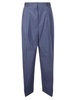 Dries Van Noten Pleated Turn-Up Hem Pants