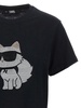 Karl Lagerfeld Ikonik 2.0 Choupette Embellished Crewneck T-Shirt