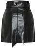 Nanushka High-Waist A-Line Belted Mini Skirt