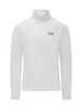 Ea7 Emporio Armani Logo Printed Long Sleeved Polo Shirt