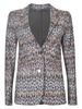 Missoni Zigzag Patterned Single-Breasted Blazer