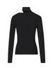 Fendi Asymmetric Cut-Out Detailed Polo Neck Jumper