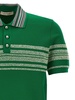 Wales Bonner Striped Short Sleeved Dawn Polo Shirt