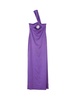 Nanushka Maseco Twisted Crisp Satin Maxi Dress