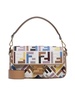 Fendi Logo Detailed Medium Baguette Bag