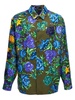 Versace Floral Printed Button-Up Shirt