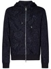 Etro Paisley Printed Drawstring Zip-Up Hoodie